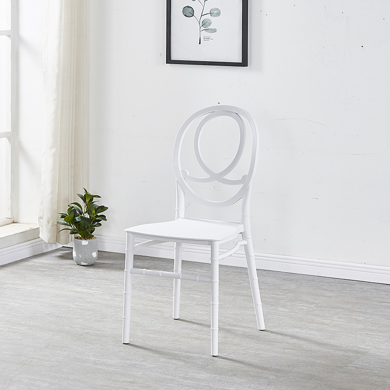 Schlichter Stil, stapelbar, für Hochzeiten, Kunststoffstühle, Bankett-Verleih, Event-Stuhl, Hochzeitsstuhl 