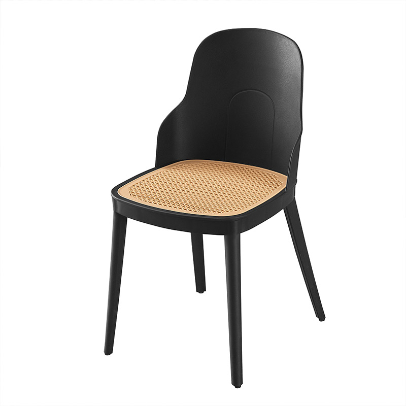 Bon Poly-Stuhl aus Korbgeflecht