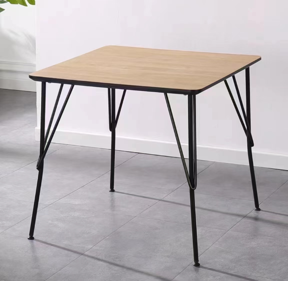 Iron Art Massivholz-Computertisch, Retro- und minimalistischer Schreibtisch, Schreibtisch für Schüler zum Lernen, Schreibtisch, kleine Einheit, Esstisch